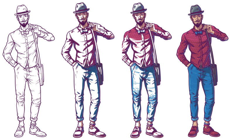 illustration for poetry books, storybook illustration services, character drawing service, comic book illustration India, professional illustration for authors, custom book illustrations, creative illustration services for books, 24by7 Publishing illustration services, hire illustrator for comics and stories, children's book and poetry illustration